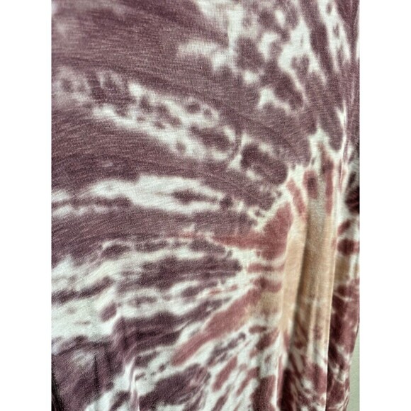 American Eagle Shirt Tie Dye Women's Size Medium Short Sleeve Crew Neck Light - Picture 4 of 6